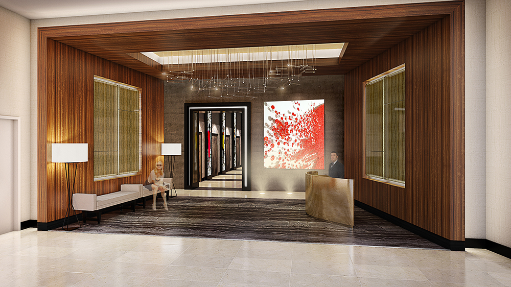 218 W 35th Lobby